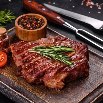 Royal spice beef steak