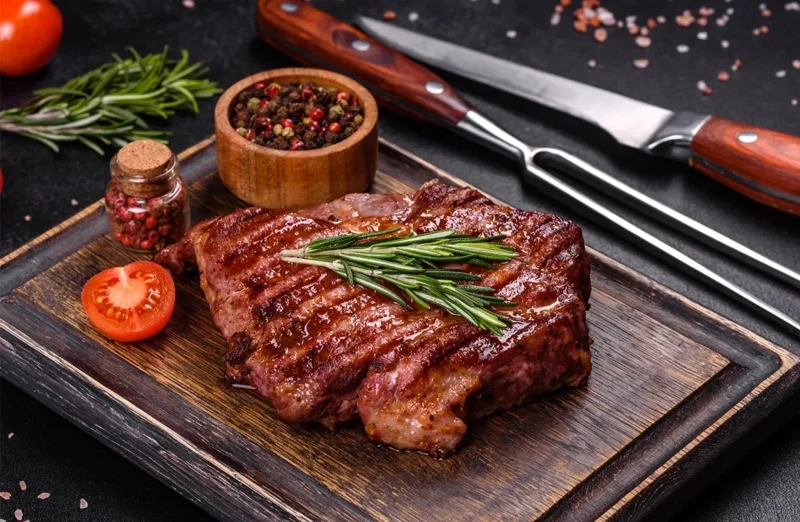 Royal spice beef steak