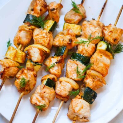 Royal spice CHICKEN SKEWERS