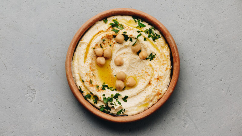 Royal spice Lounge Hummus (V)