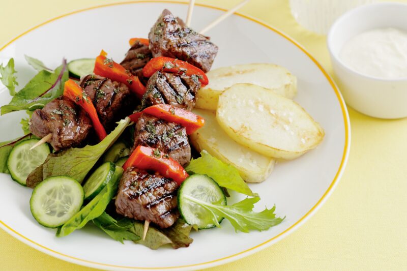 Royal spice lounge LAMB SKEWERS