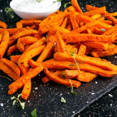 ROYAL SPICE SWEET POTATO FRIES ( V )