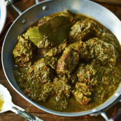 Royal spice lamb-saag-Balti-curry