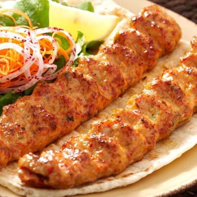 CHICKEN SEEKH KEBAB  (2 pieces)